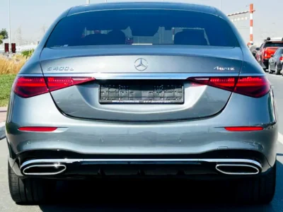 2022 Mercedes-Benz S-Class S 400 4MATIC 3.0L 6 Cylinder Diesel Engine Grey Black Sedan