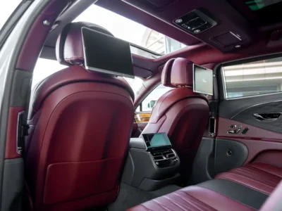 2020 Bentley Flying Spur First Edition 6.0 Liter W12 Petrol Engine White Red GCC Specs