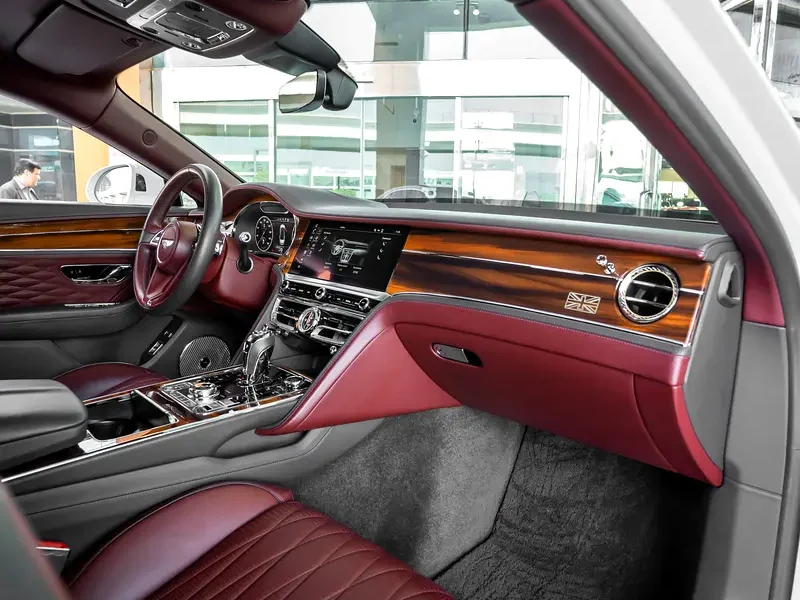 2020 Bentley Flying Spur First Edition 6.0 Liter W12 Petrol Engine White Red GCC Specs