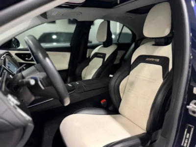 2024 Mercedes-Benz E200 2.0-liter Turbocharged 4 Cylinder Engine Blue Beige Sedan