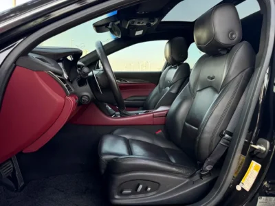 2015 Cadillac CTS/Catera Other 3.6 Litres twin-turbocharged V6 Petrol Engine Black Red Sedan