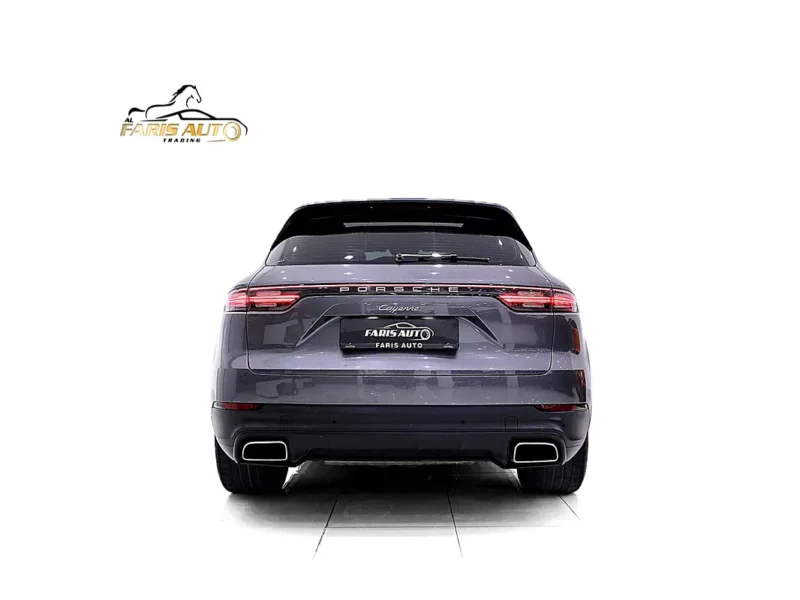 2019 Porsche Cayenne 3.0 Liters V6 Petrol Engine Grey Tan SUV GCC Specs Fully Loaded