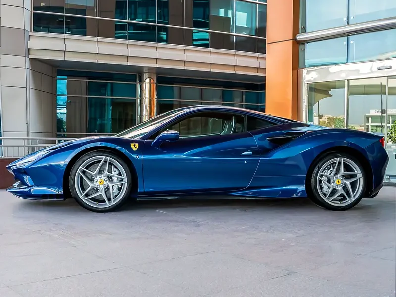 2021 Ferrari F8 Tributo Other 3.9L Twin-Turbocharged Petrol Blue Black Sports Car