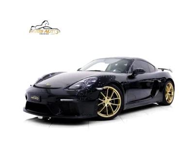 2023 Porsche 718 Cayman GT4 4.0-liter flat-six Petrol Engine Black Coupe