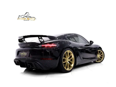 2023 Porsche 718 Cayman GT4 4.0-liter flat-six Petrol Engine Black Coupe
