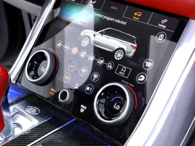 2019 Land Rover Range Rover Sport SVR 5.0L Supercharged V8 Engine Black Red SUV