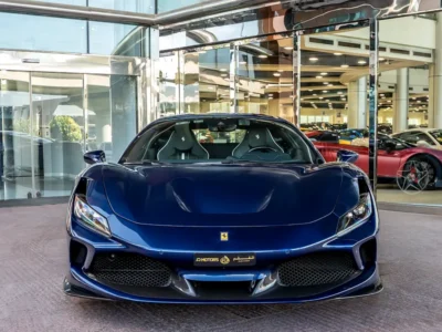 2021 Ferrari F8 Tributo Other 3.9L Twin-Turbocharged Petrol Blue Black Sports Car