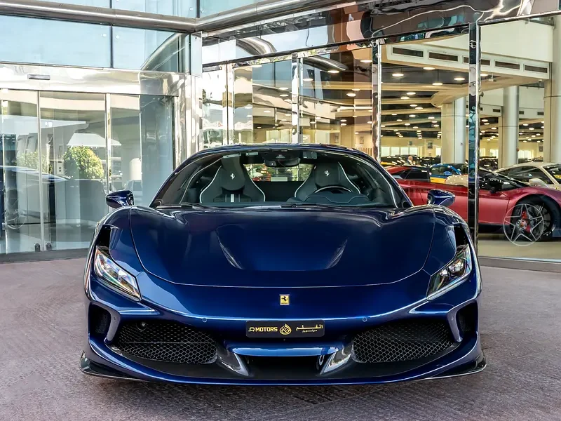 2021 Ferrari F8 Tributo Other 3.9L Twin-Turbocharged Petrol Blue Black Sports Car