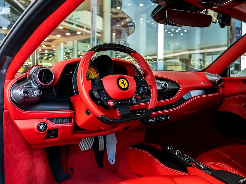 2021 Ferrari F8 Tributo Other 3.9L Twin-Turbocharged Petrol White Red Sports Car