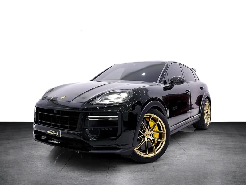 2024 Porsche Cayenne Turbo GT 4.0-liter V8 Petrol Engine Black Luxury SUV GCC Specs