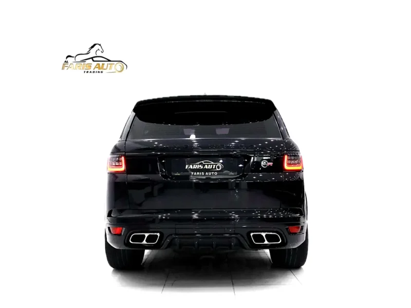 2019 Land Rover Range Rover Sport SVR 5.0L Supercharged V8 Engine Black Red SUV