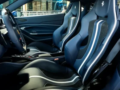 2021 Ferrari F8 Tributo Other 3.9L Twin-Turbocharged Petrol Blue Black Sports Car