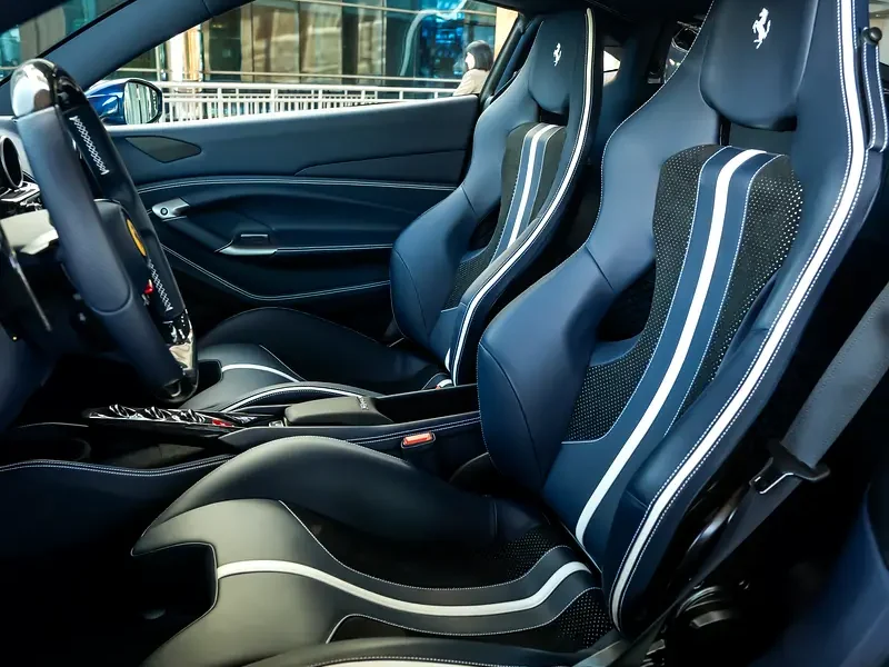 2021 Ferrari F8 Tributo Other 3.9L Twin-Turbocharged Petrol Blue Black Sports Car