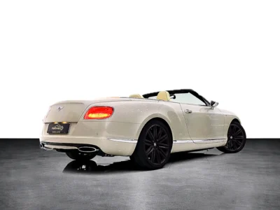 2014 Bentley Continental GTC Speed 6.0 Litres W12 Petrol Engine Beige Convertible