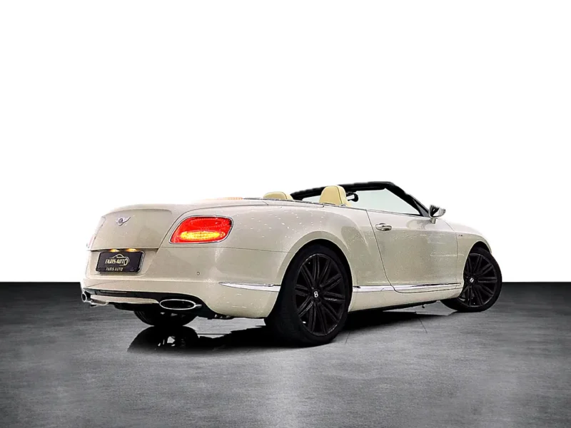 2014 Bentley Continental GTC Speed 6.0 Litres W12 Petrol Engine Beige Convertible