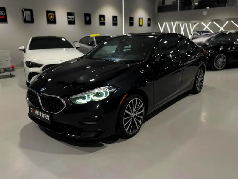 2021 BMW 2-Series 228i 2.0-liter Turbocharged 4-Cylinder Engine Black Beige Coupe