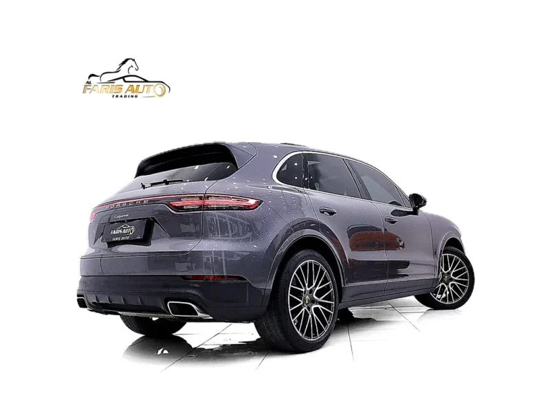 2019 Porsche Cayenne 3.0 Liters V6 Petrol Engine Grey Tan SUV GCC Specs Fully Loaded