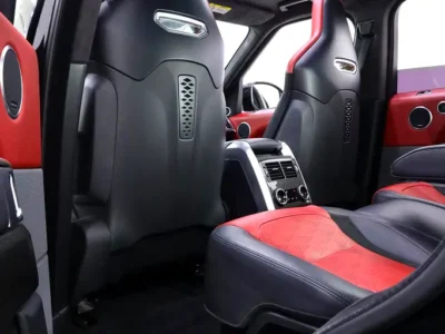 2019 Land Rover Range Rover Sport SVR 5.0L Supercharged V8 Engine Black Red SUV