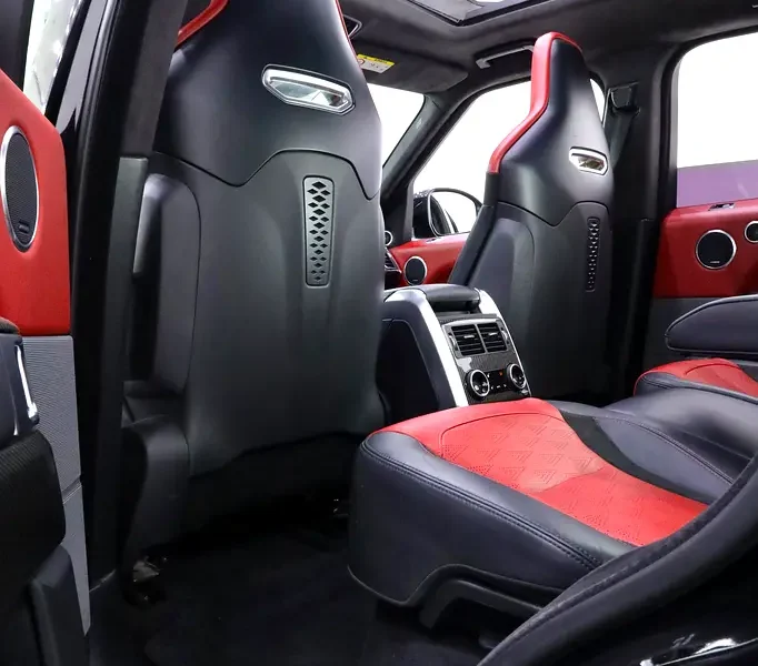 2019 Land Rover Range Rover Sport SVR 5.0L Supercharged V8 Engine Black Red SUV