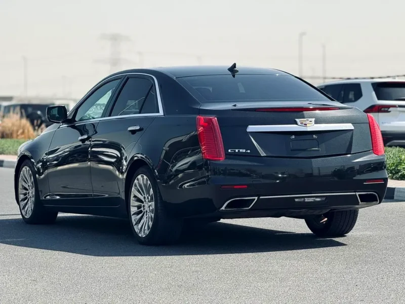 2015 Cadillac CTS/Catera Other 3.6 Litres twin-turbocharged V6 Petrol Engine Black Red Sedan