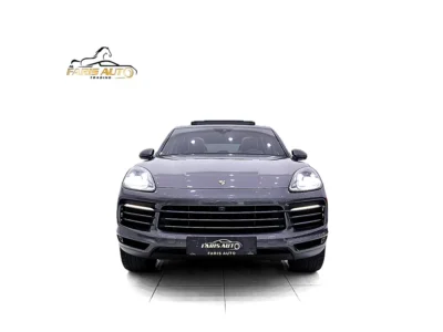2019 Porsche Cayenne 3.0 Liters V6 Petrol Engine Grey Tan SUV GCC Specs Fully Loaded