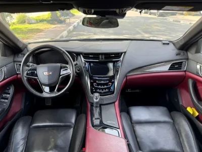 2015 Cadillac CTS/Catera Other 3.6 Litres twin-turbocharged V6 Petrol Engine Black Red Sedan