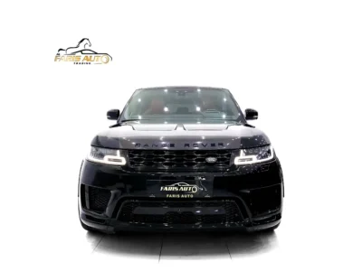 2019 Land Rover Range Rover Sport SVR 5.0L Supercharged V8 Engine Black Red SUV
