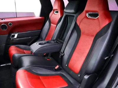 2019 Land Rover Range Rover Sport SVR 5.0L Supercharged V8 Engine Black Red SUV