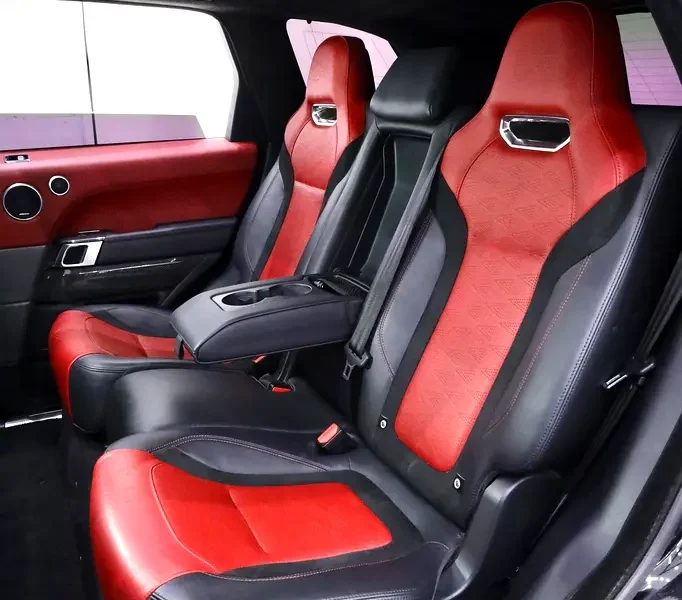 2019 Land Rover Range Rover Sport SVR 5.0L Supercharged V8 Engine Black Red SUV