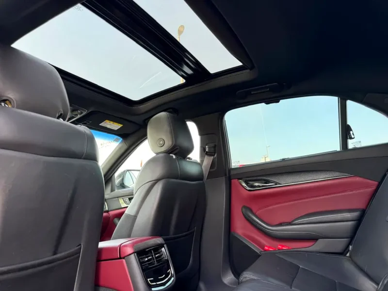 2015 Cadillac CTS/Catera Other 3.6 Litres twin-turbocharged V6 Petrol Engine Black Red Sedan