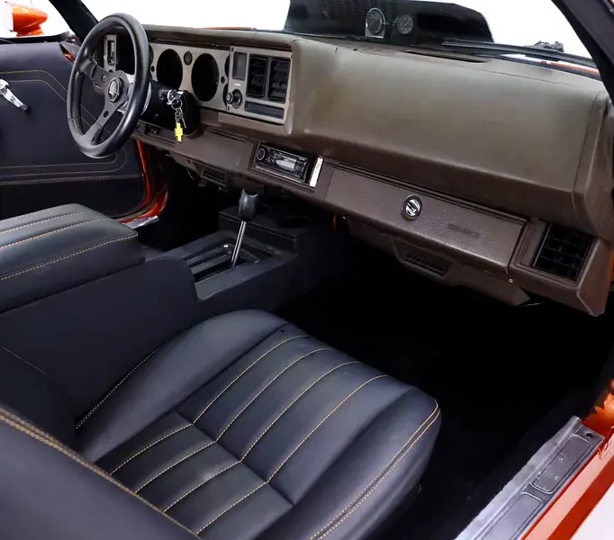 1981 Chevrolet Camaro Z28 5.0L V8 Petrol Engine Orange Black Coupe BODY BY FISHER