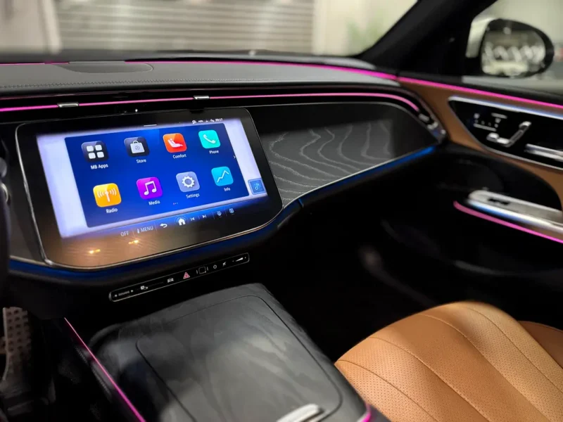 2026 Mercedes-Benz E200 2.0-liter Turbocharged 4 Cylinder Engine White Tan Sedan