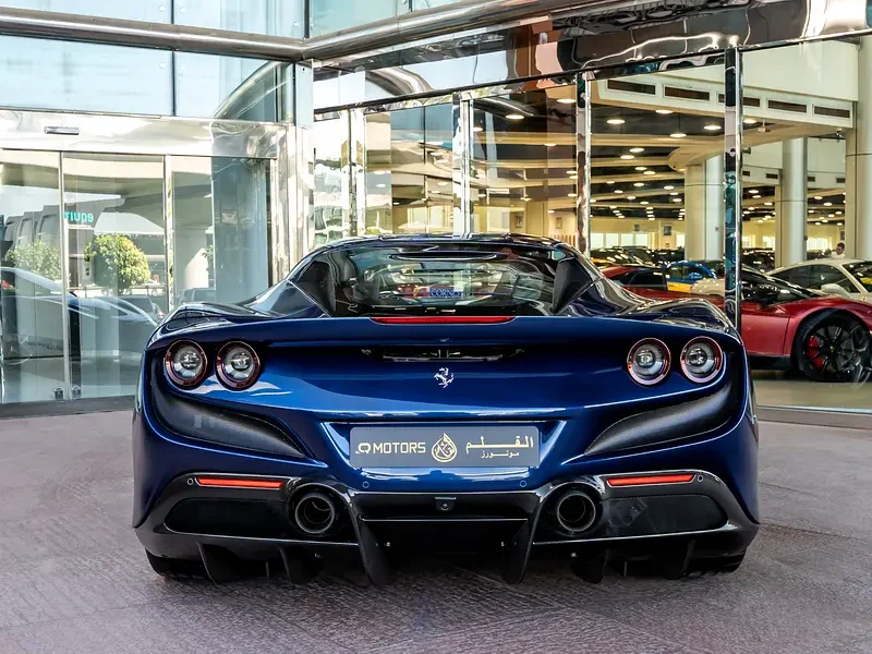 2021 Ferrari F8 Tributo Other 3.9L Twin-Turbocharged Petrol Blue Black Sports Car
