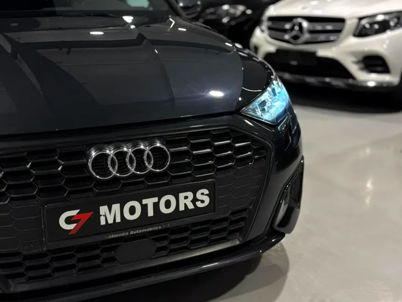 2023 Audi A3 35 TFSI 1.5L 4 Cylinder Turbocharged Petrol Engine Black Grey Sedan