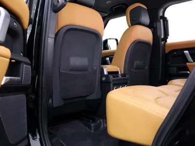 2024 Land Rover Defender 110 P525 5.0-liter Supercharged V8 Engine Black Tan SUV