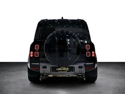 2024 Land Rover Defender 110 P525 5.0-liter Supercharged V8 Engine Black Tan SUV