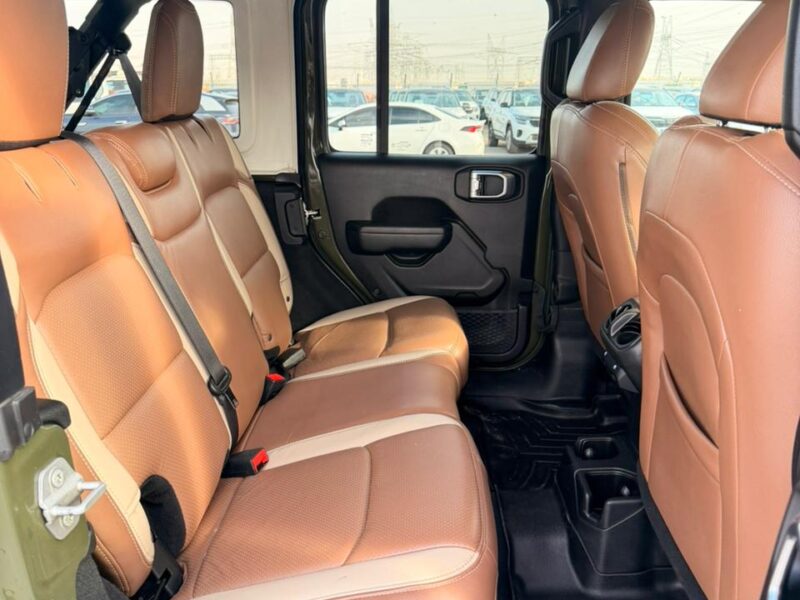 2023 JEEP WRANGLER SPORT 2.0 Litres V4 Turbo Petrol 4WD Green Brown SUV