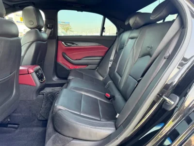 2015 Cadillac CTS/Catera Other 3.6 Litres twin-turbocharged V6 Petrol Engine Black Red Sedan