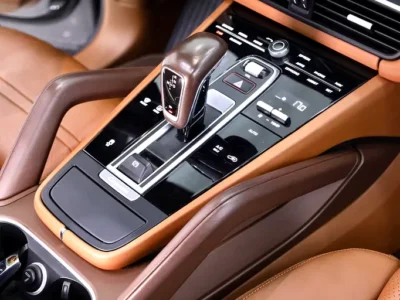 2019 Porsche Cayenne 3.0 Liters V6 Petrol Engine Grey Tan SUV GCC Specs Fully Loaded