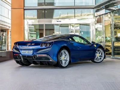 2021 Ferrari F8 Tributo Other 3.9L Twin-Turbocharged Petrol Blue Black Sports Car