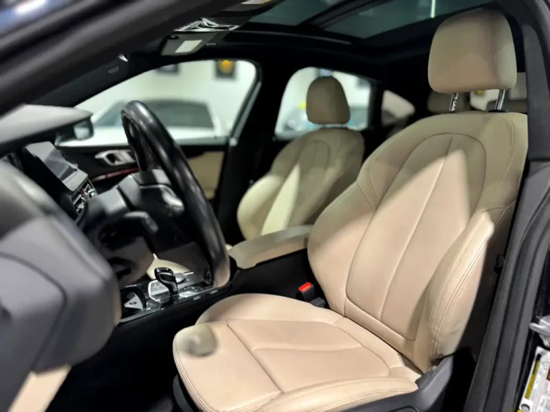 2021 BMW 2-Series 228i 2.0-liter Turbocharged 4-Cylinder Engine Black Beige Coupe