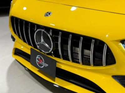 2023 Mercedes-Benz CLA-Class CLA250 4MATIC 2.0L inline-4 engine Yellow Black Sedan