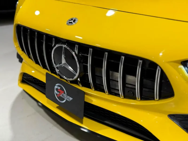2023 Mercedes-Benz CLA-Class CLA250 4MATIC 2.0L inline-4 engine Yellow Black Sedan