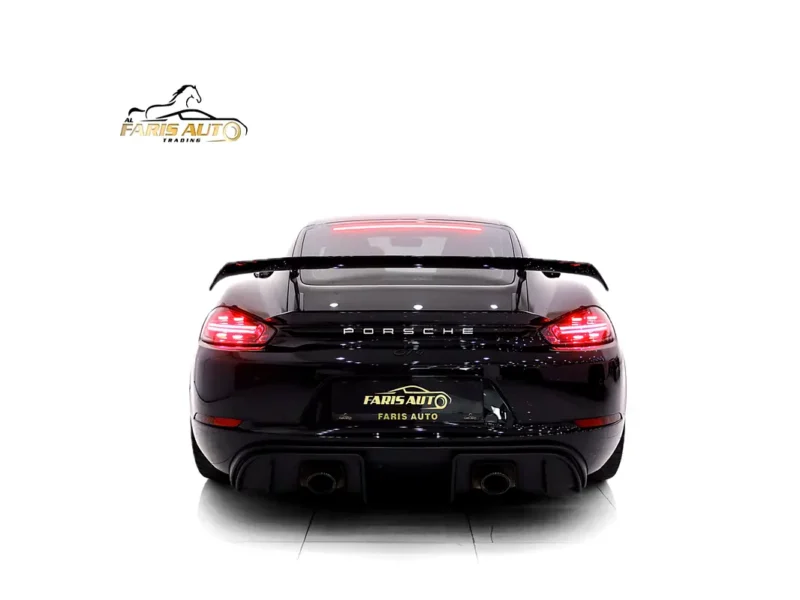 2023 Porsche 718 Cayman GT4 4.0-liter flat-six Petrol Engine Black Coupe