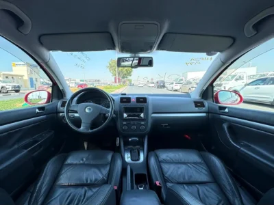 2004 Volkswagen Golf GT 2.0 Litres Inline-4 Cylinder Petrol Engine Red Black Hatchback