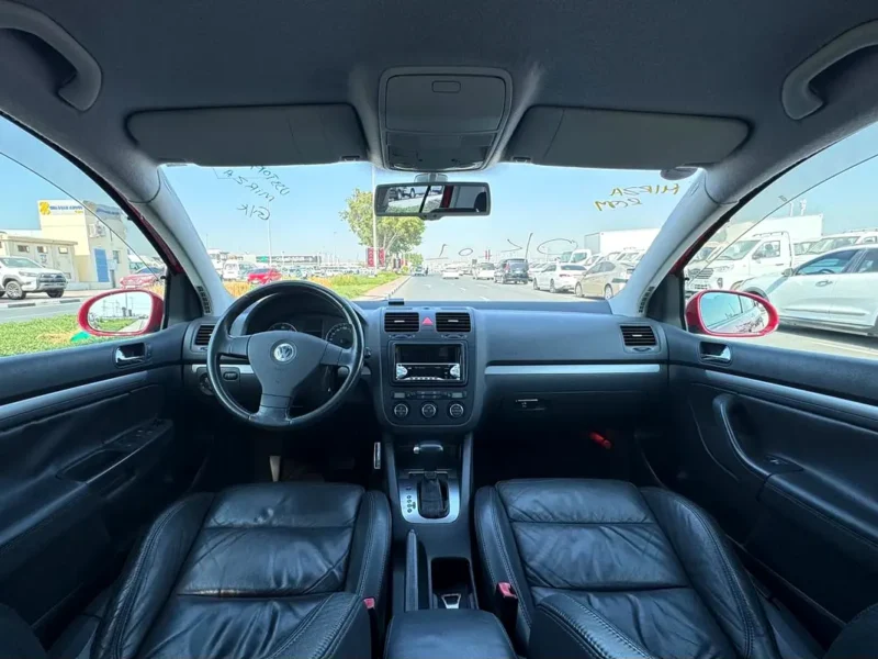 2004 Volkswagen Golf GT 2.0 Litres Inline-4 Cylinder Petrol Engine Red Black Hatchback
