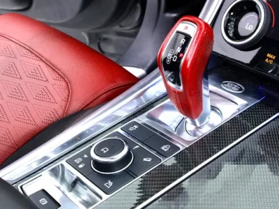 2019 Land Rover Range Rover Sport SVR 5.0L Supercharged V8 Engine Black Red SUV