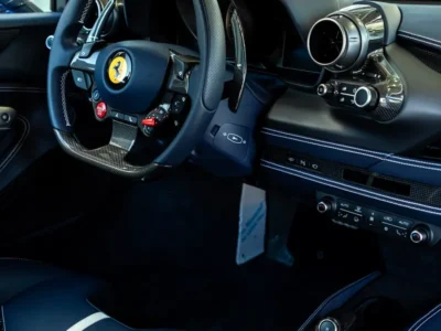 2021 Ferrari F8 Tributo Other 3.9L Twin-Turbocharged Petrol Blue Black Sports Car