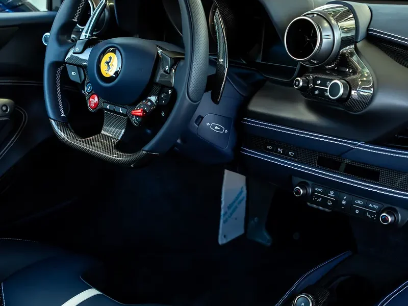 2021 Ferrari F8 Tributo Other 3.9L Twin-Turbocharged Petrol Blue Black Sports Car