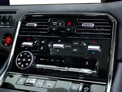 2026 Nissan Armada NISMO 3.5-liter twin-turbocharged V6 Engine White Red SUV